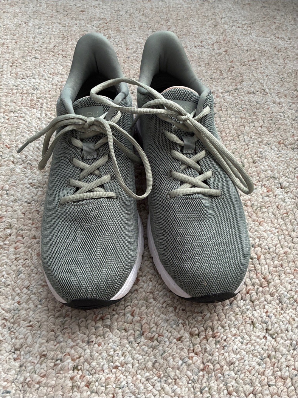 KURU Women's Light Olive Green Mesh Sneakers